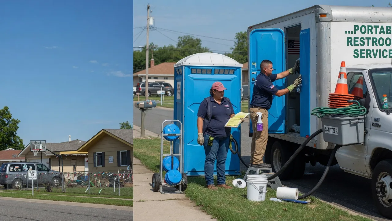 Porta Potty Rental in University City, MO near me